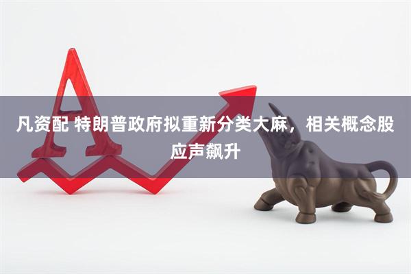 凡资配 特朗普政府拟重新分类大麻，相关概念股应声飙升