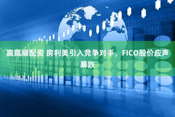 赢赢顺配资 房利美引入竞争对手,FICO股价应声暴跌