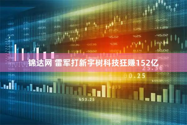 锦达网 雷军打新宇树科技狂赚152亿